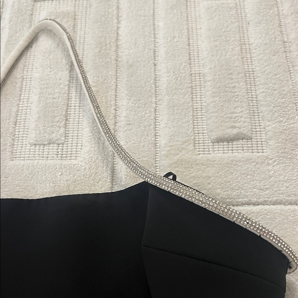 Amanda Uprichard Black Strapless Cocktail Dress XS NWOT - Picture 3 of 7